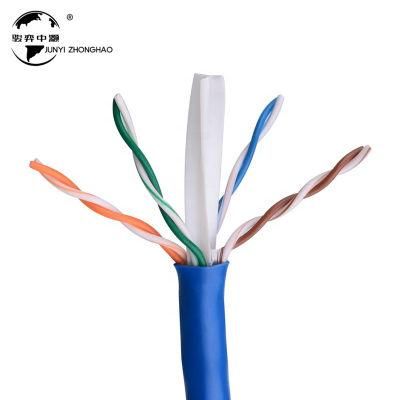 UV Resistance Waterproof 305m High Twisted 4 Pair Cat5e Cat 6 UTP Outdoor LAN Cable CAT6