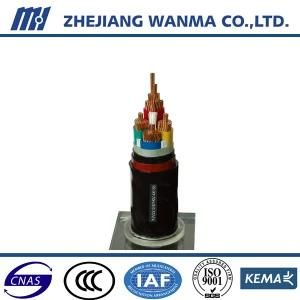 Yjv22 0.6/1kv 4X150 Cooper Conductor XLPE Insulation STP PVC Sheath 4 Core Electric Cable for Power Transmission