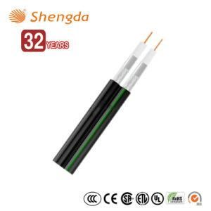 Siamese RG6 Standard Shield Coaxial Antenna Cable