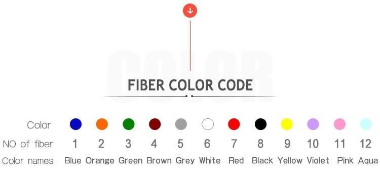 Internet Fig8 Aerial Om3 Armour of Fiber Optical Cable Gyxtc8s