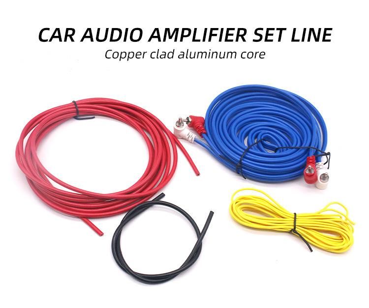 Have Stock 10 Gauge Pure Copper Professional Car Amplifier Cable Audio Wiring Kit