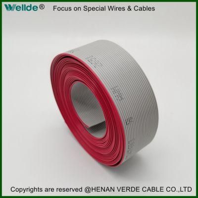 AWG28 10 20 Ways 30conductor 60 Pin Gray FFC Flat Signal Ribbon Cable