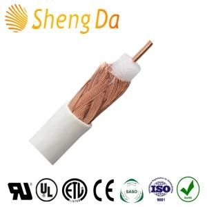 1000FT 75 Ohm RG6 Cmr Rated Coaxial Cable for Broadband Internet