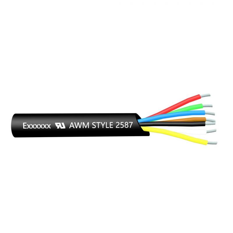 22/24AWG Appliance Wire Control Cable for PV Inverter Wiring UL2587