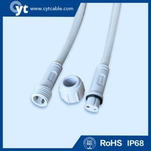 3 Pin Male and Female Waterproof Connector on LED Cable
