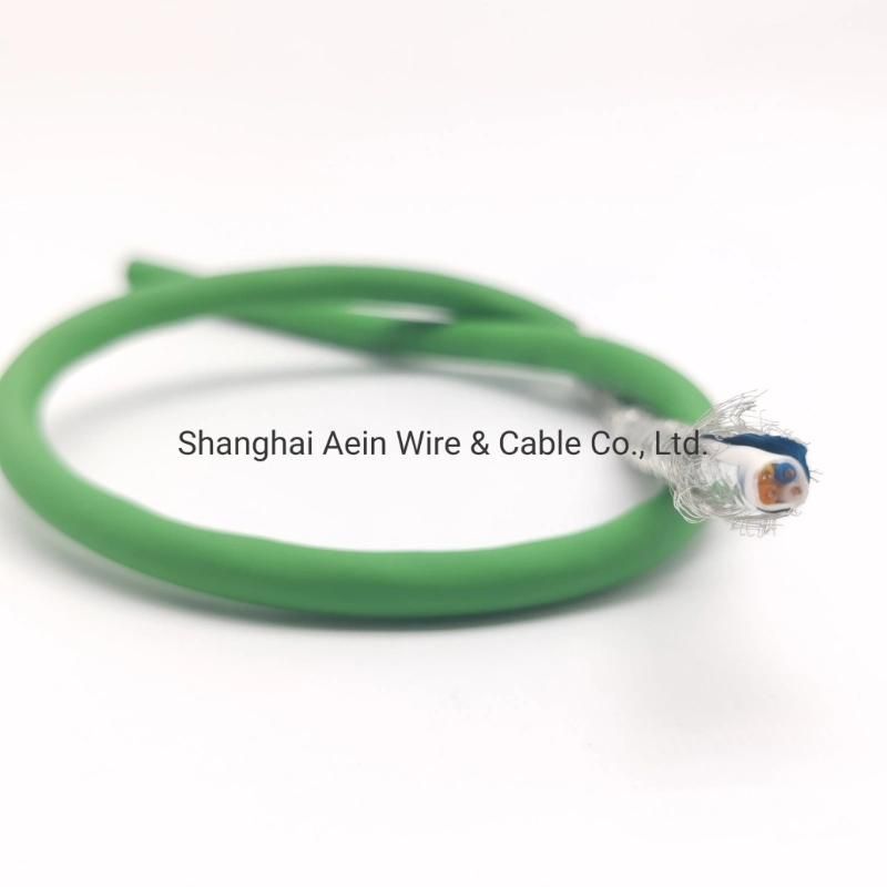 High Flexible Profinet C Cat. 5e Sf/UTP PUR Chain Screened Cable