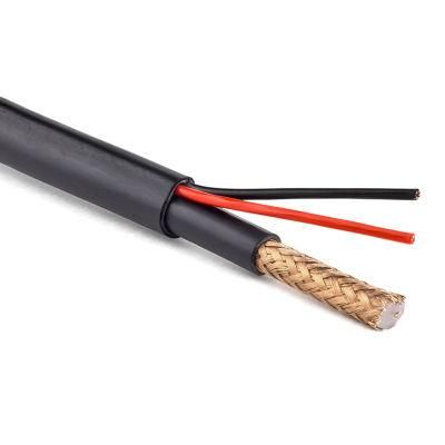 Rg59 with Power Coaxial Cable Rg59 Kabel for Monitor