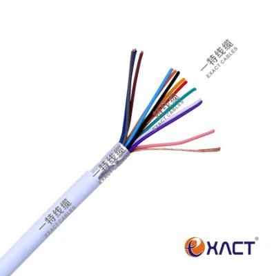 Flexible Alarm Cable with Drain Wire and Overall Aluminium/Polyester Shield. 20X0, 22mm