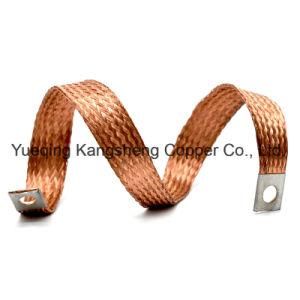 Flat Tinned Copper Braid Ground Strap