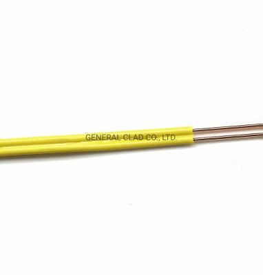 Dual 0.36mm Blasting wire for Copper Clad Steel Conductor with PE sheath