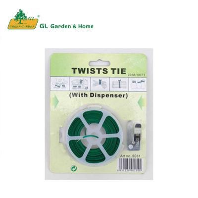 Garden Tool Plastic Twist Tie Wire Garden Plant Twists Tie Wire