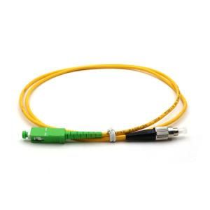 Sc/FC Fiber Optic Patch Cord/Patch Cable with Sc, LC, FC Connectors