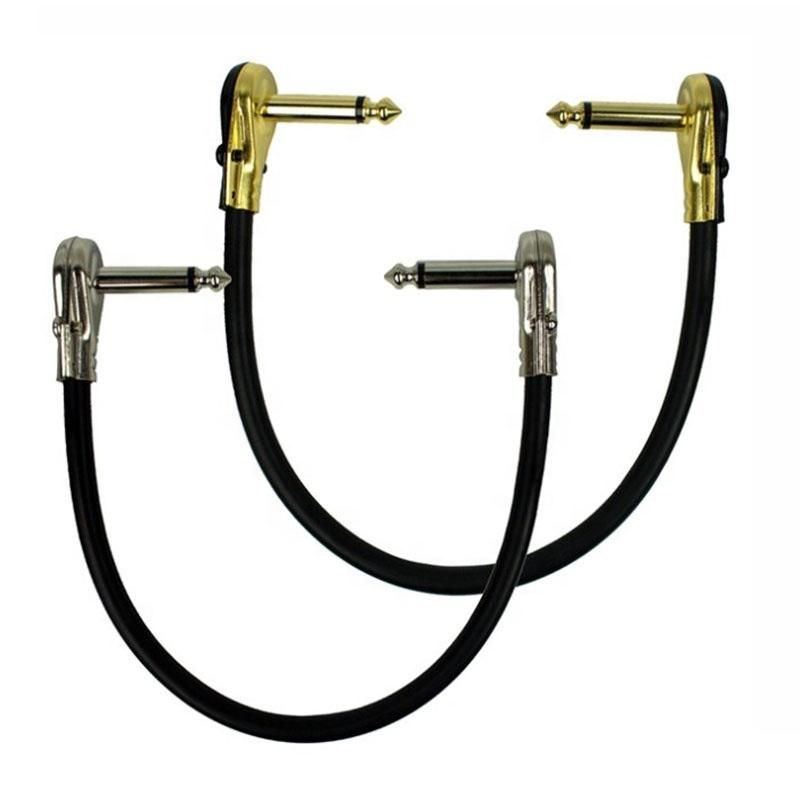 New Designed 6.35mm Guitar Cable Microphone Electric Music Cable