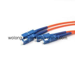 Sc Duplex Multi Mode Fiber Optic Patch Cord