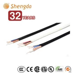 CCTV Rg59 Siamese 20 AWG 75 Ohm Rg59 Cable