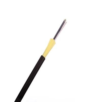 Flame Resistant Tight Buffer Micro Outdoor Drop Fiber Optic Cable with LSZH/TPU Outer Sheath
