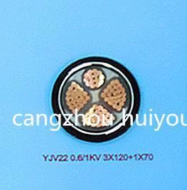 Cu IEC Certificated 3*120+1 mm2 XLPE Insulated, Polyvinyl Chloride Sheathed, Electrical Power Cable
