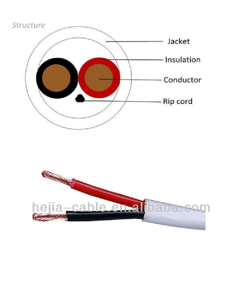 Hejia Customized 12/14/16/18/19 AWG Red Cable with OFC Copper Conductor