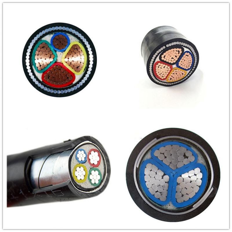 Na2xy-J Nyy-J 4X95 mm2 4X50 mm2 0.6/1 Kv XLPE PVC Insulated Power Cable