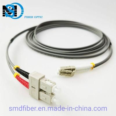 mm SC/PC-LC/PC Duplex Fiber Optic Cable for FTTH