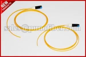 0.9mm VF45 Singlemode Fiber Optical Pigtails Yellow Jacket