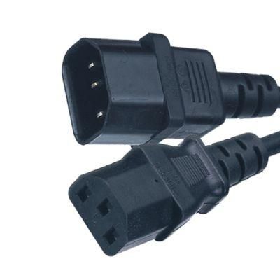 European 10A 250V C13 and C14 Connector Power Extension Cord