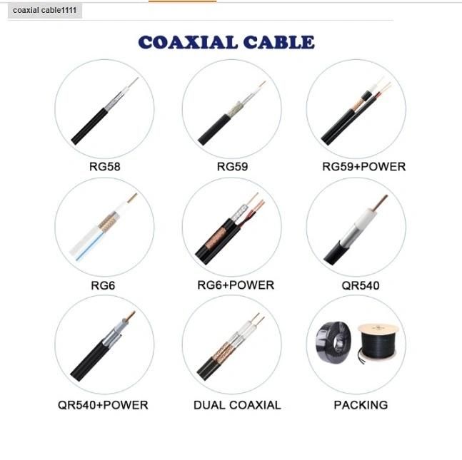 Coaxial Cable 75-5 & 75-3/Computer Cable/Data Cable/Coaxial Cable RG6 Rg59