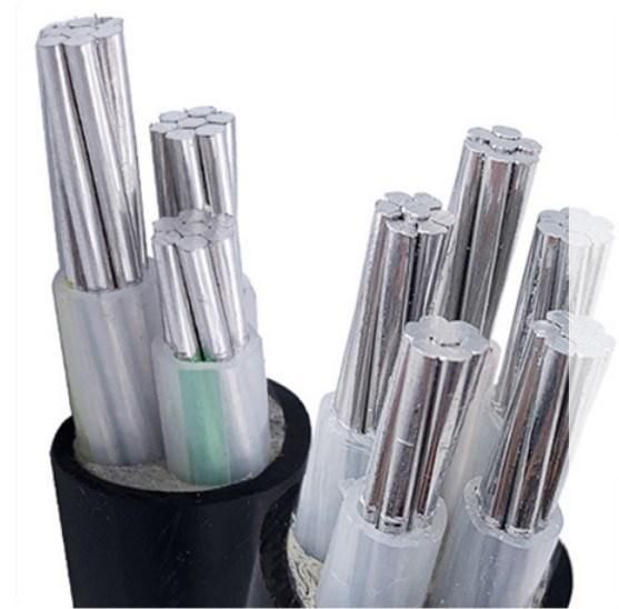3*50mm2 1-5 Cores Aluminum Yjlv Armoured Cable Wire