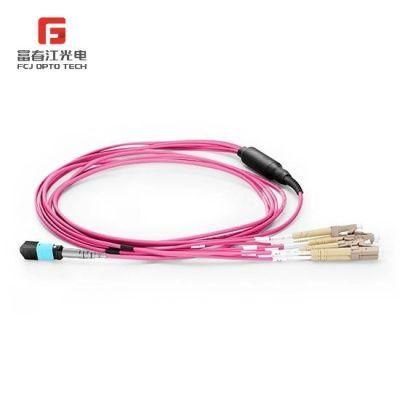 Made in China Optic Patch Cord LC-LC Jumper Cable 4 Core Multimode Om3 Fiber