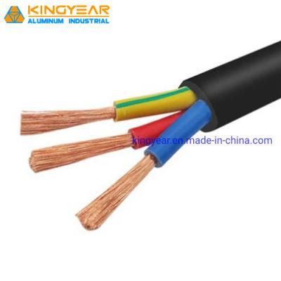 Control Cable H03rn-F H05rn-F H07rn-F 3X1.5 3X2.5 3X3.5mm2 Flexible Rubber Cable Electrical Wire Factory Price