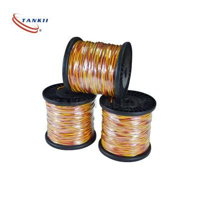 22SWG vitreous silica fiber KX thermocouple cable