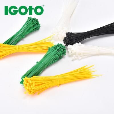 PA66 94V-2 UL Certificated Self-Locking Plastic Nylon 66 Cable Ties for All Colors with UV Resistant Materials