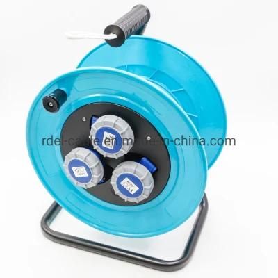 IP67 Cable Drum 50 M Special Plastic PC Outdoors 310mm Industry Construction Ce
