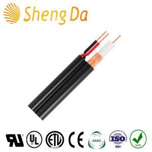 RF RG6 Coaxial Cable Siamese Cable for CCTV Camera