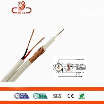 Composite Cable Rg59 Coaxial Cable+2c Power Cable Wire