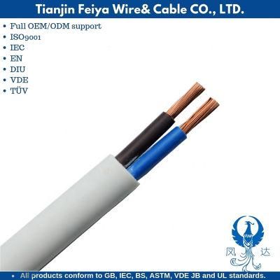 Nyy H07rn-F 450/750V PVC Insulated PVC Sheathed Copper Conductor Wire Multi-Core Flexible Electric Cable Aluminium Cable Control Cable