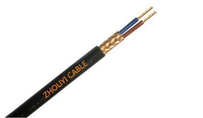 Shielded Flexible Bare Copper PVC Sheath Power Electrical Multi Cores Electric Cable (Rvvp)