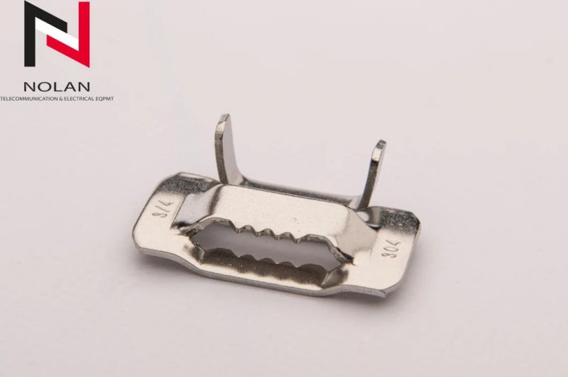 Ear Lokt Stainless Steel Banding Buckle It for Bundle Cable Pole
