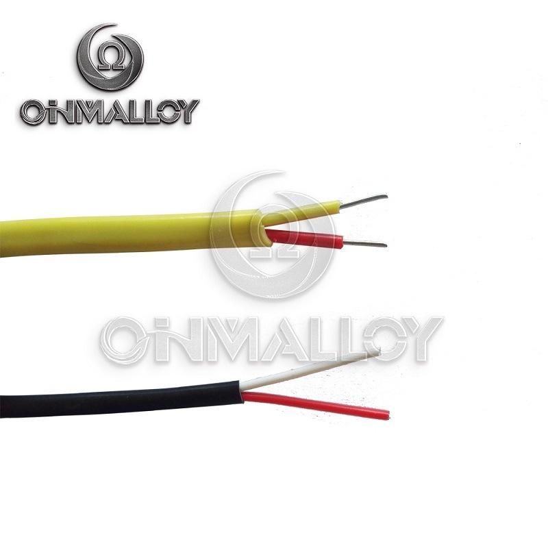 AWG18 Type K Thermocouple Extension Cable with PTFE / PVC / PFA Insulation