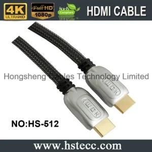 High Definition Metal HDMI Cable with Gold Plated Connector