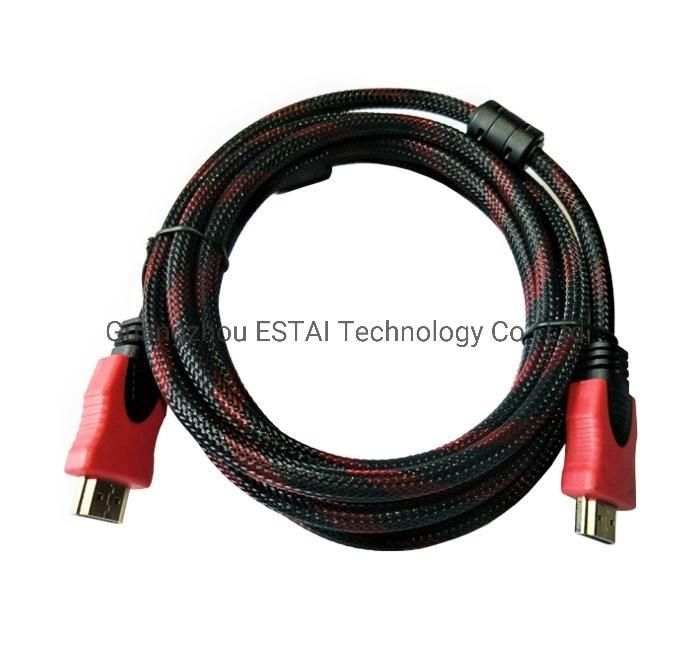 Factory Wholesale High Speed V1.4 HDMI to HDMI Cable with Ethernet 1.5m 2m 3m 5m 10m