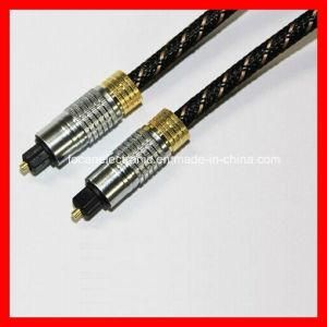 Toslink Optical Cable with Metal Shell Plug