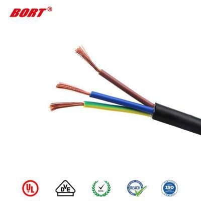 VDE Standard H05VV-F Multicore Flexible Power Cord for House Cable