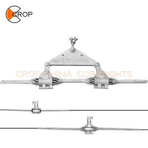 Cable Accessories Preformed Double Suspension Clamp for ADSS