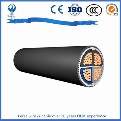 0.6/1kv Cu Conductor PVC Isnulation Aluminum Tape PVC Power Cable