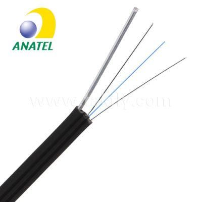 Anatel&#160; Drop Cable FTTH 1 Core Sm G657A2 LSZH Fiber Cable