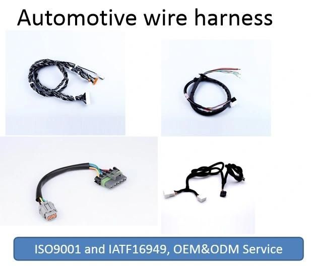 OEM/ODM Deutsch Male Female Plug Waterproof Connector Wire Harness/Wiring Harness of Cable Assembly for Automotive Motorcycles