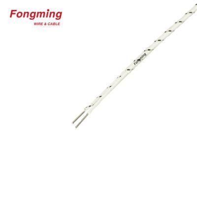 High Temp Quartz Braid Insulated J Type Thermocouple Cable