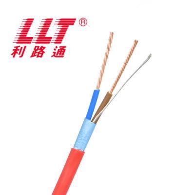 Stranded Bare Copper Conductor 2c 16AWG Shielded Fire Alarm Cable for Use in Security System