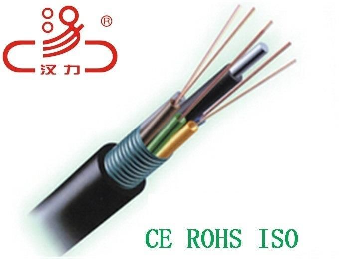 Stranded Loose Tube Fiber Optic Cable with Steel Tape Armour (GYTS)